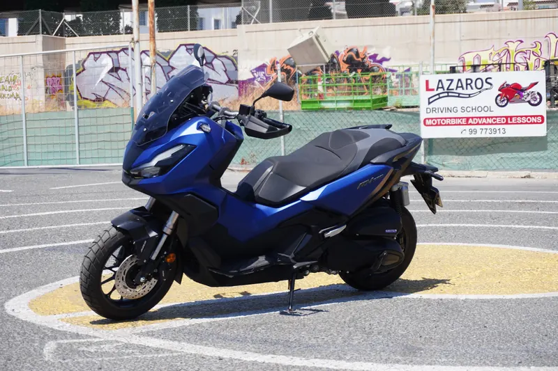 Honda ADV 350 scooter used in the motorcycle course